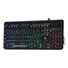 TECLADO GAMER SEMI MECANICO USB KNUP