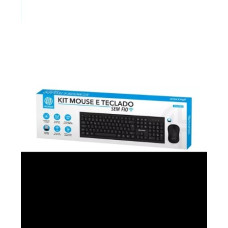 KIT TECLADO E MOUSE WIRELESS HOOPSON 