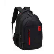 MOCHILA NOTEBOOK ATÉ 15.6” DETALHE VERMELHO 