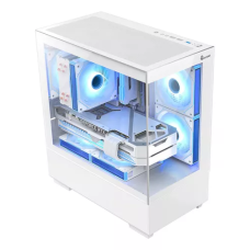 GABINETE GAMER KYRIOS 3 FANS BRANCO MYMAX