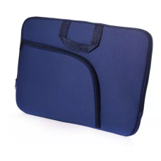 CASE PARA NOTEBOOK COM ALÇA AZUL ATE 15”