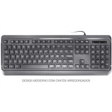 TECLADO KME728 CONCOVAS ESFERAS CABO DE 1,90M USB KMEX